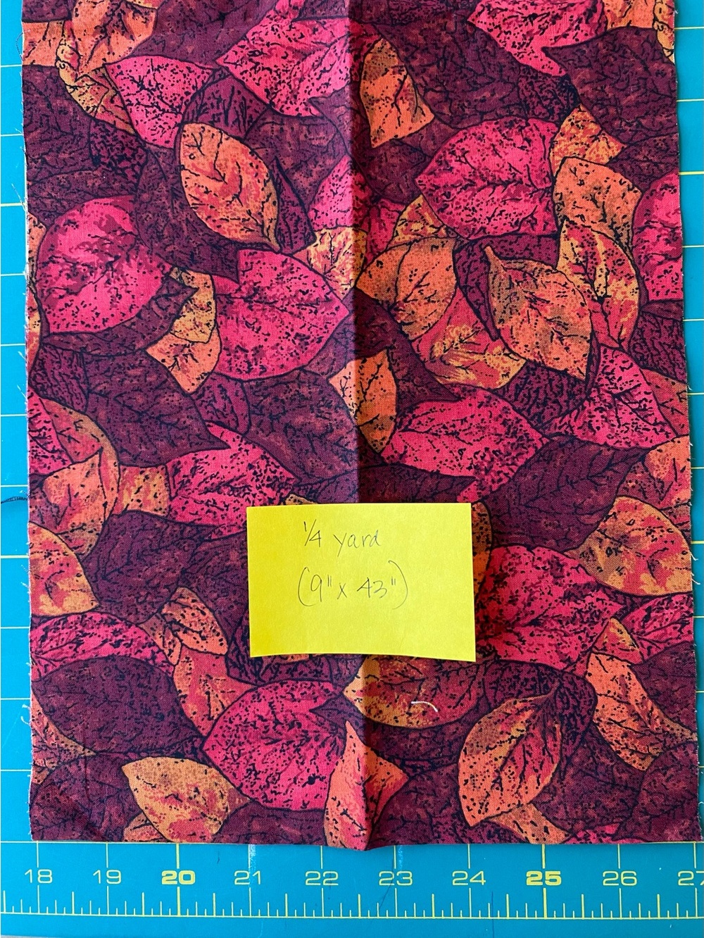 Fall  Colors! 100% Cotton Quilt.  Fabrics. Yd., 1/2 yd., 1/4 yd., & remnants. - Picture 7 of 10